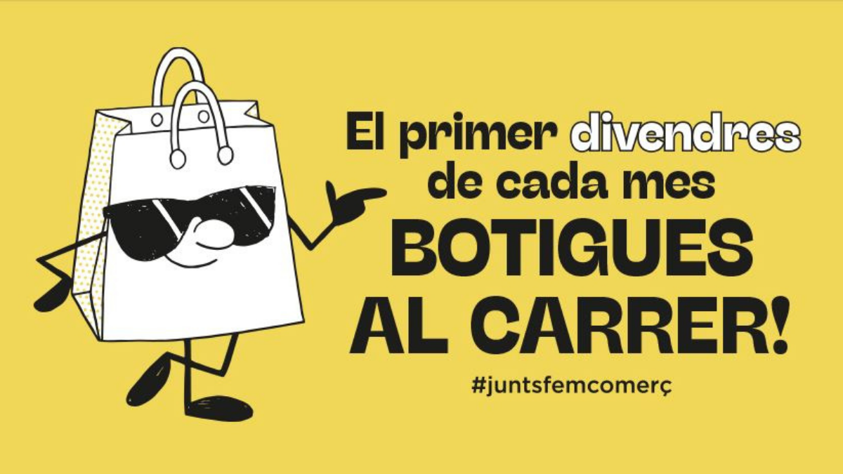 «Botiga al carrer» el primer viernes de cada mes