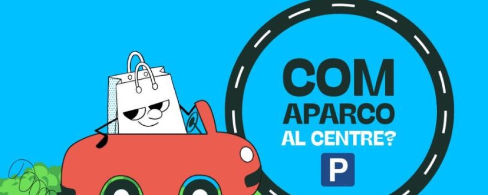 Recordeu que podeu aparcar els aparcaments de la illa de vianants