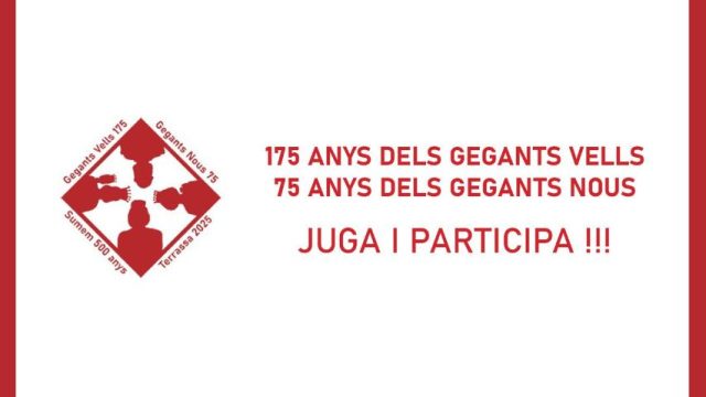 Els Gegants de Terrassa estan d’aniversari