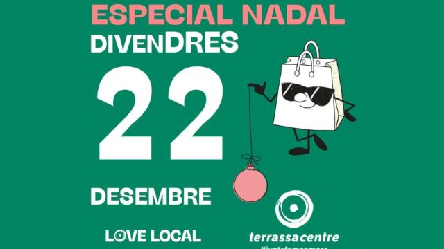 Botiga al carrer especial Nadal