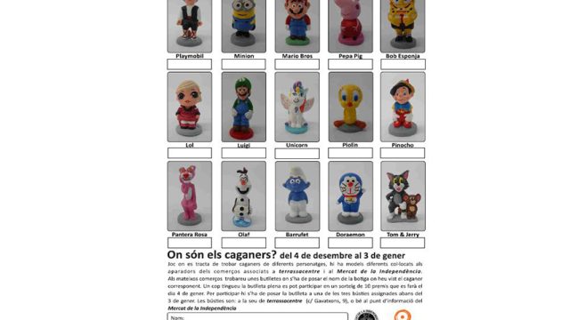 Sorteig del joc dels caganers
