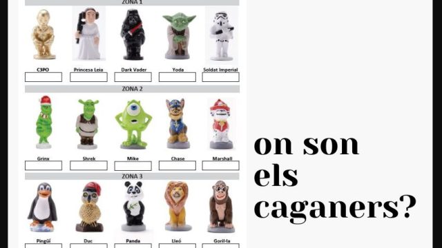 On són els caganers?