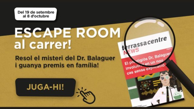 ESCAPE ROOM DE CARRER