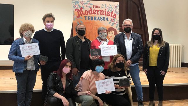 Lliurament de Premis del Concurs d’ambientació i comerços de la Fira Modernista 2021