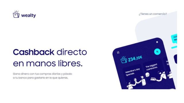 Wealty, el sistema de fidelització amb cashback