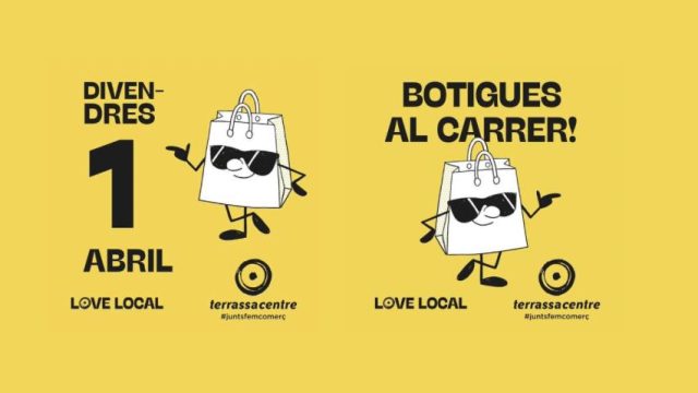 Botiga al carrer del mes d’Abril