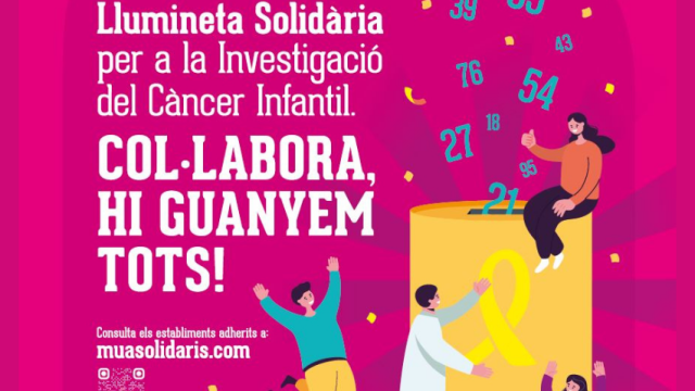«LLUMINETA SOLIDÀRIA» para la investigación del Cáncer Infantil