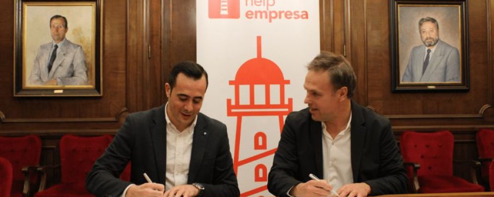 HelpEmpresa i TerrassaCentre signen un acord per enfortir el comerç de proximitat