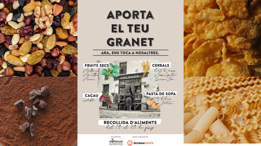 Recollida solidària d’aliments “Aporta el teu granet”