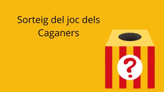 SORTEO del Juego dels Caganers i XIU XIU